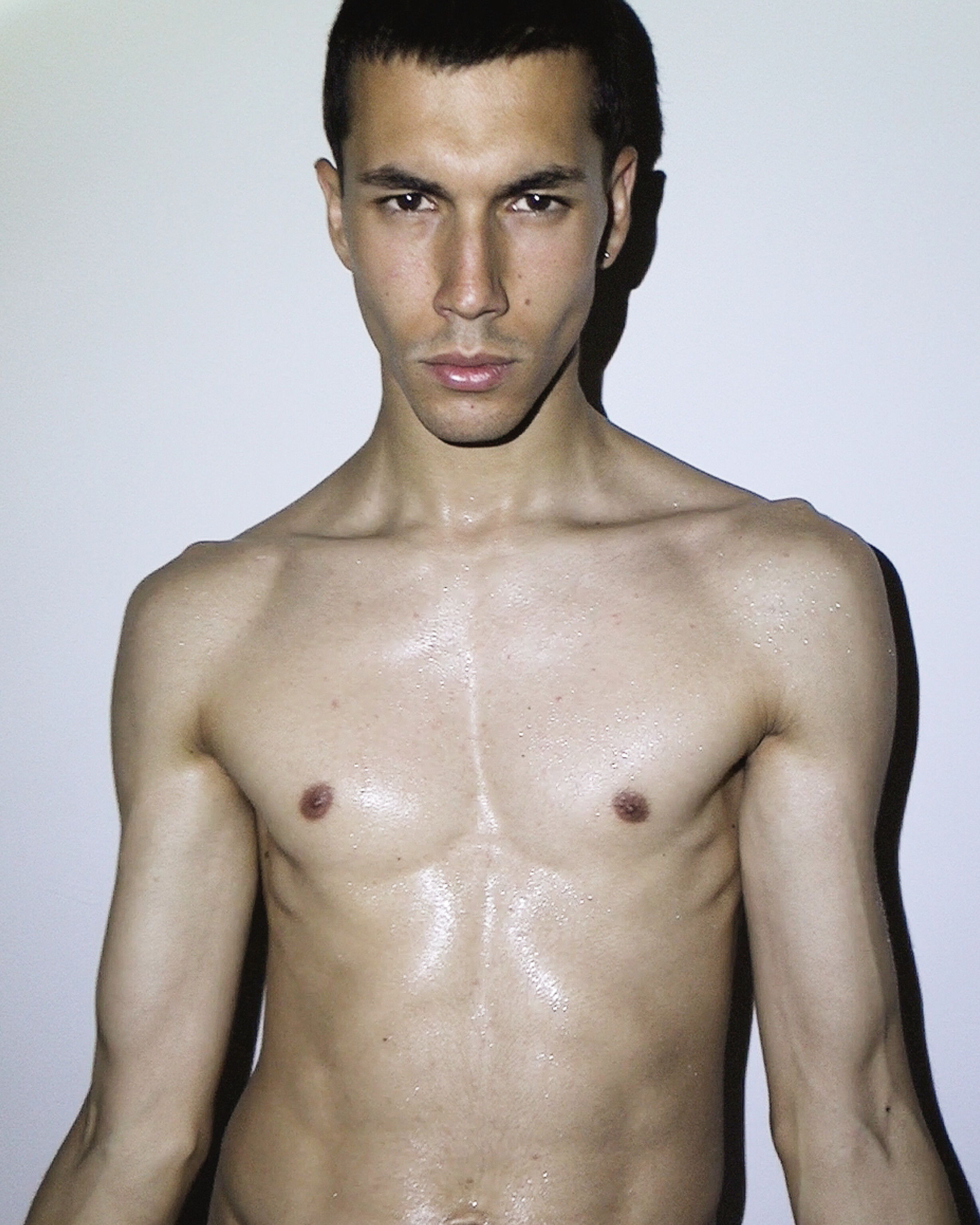 Andrej Pajmakoski of Elite Milan photographed by Ron Wan in Milan, Italy.