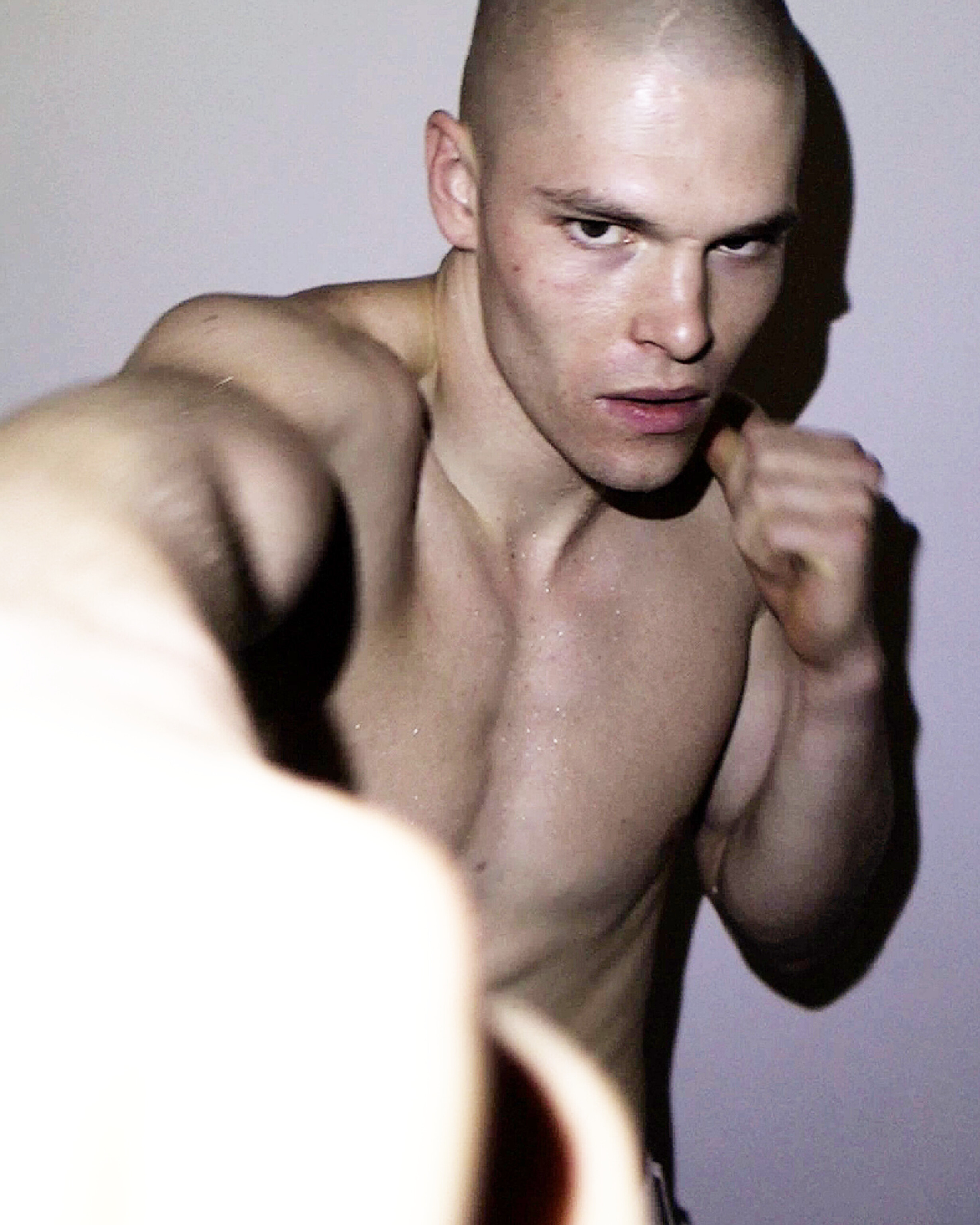 Model Bartek Raniewicz of Independent Management photographed by Ron Wan in Milan, Italy.
