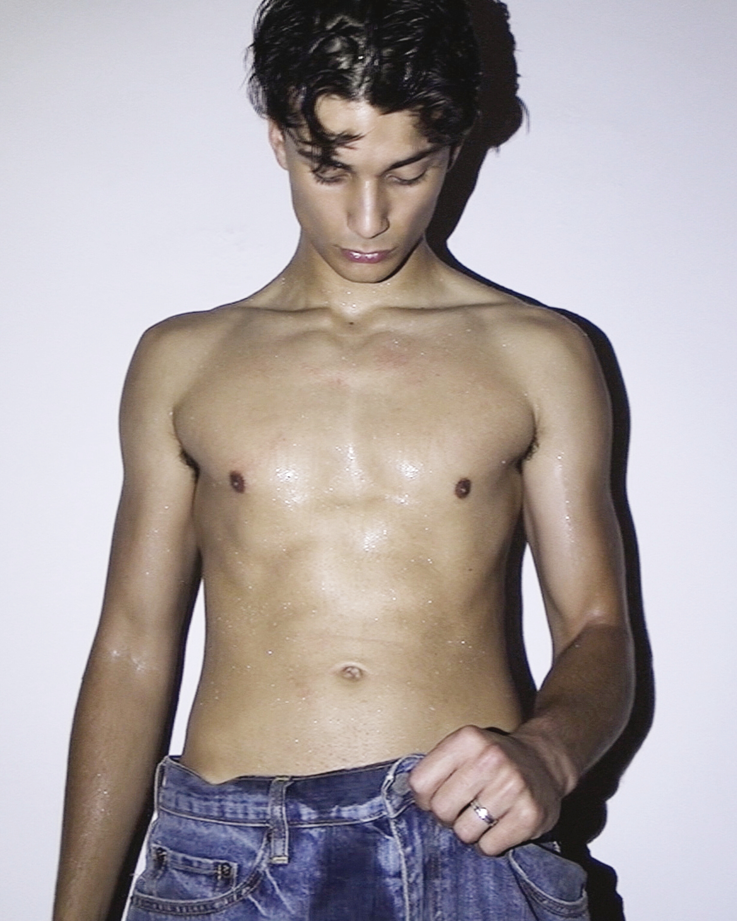 Model Rodrigo Martinho of Face Models photographed by Ron Wan in Lisbon, Portugal.