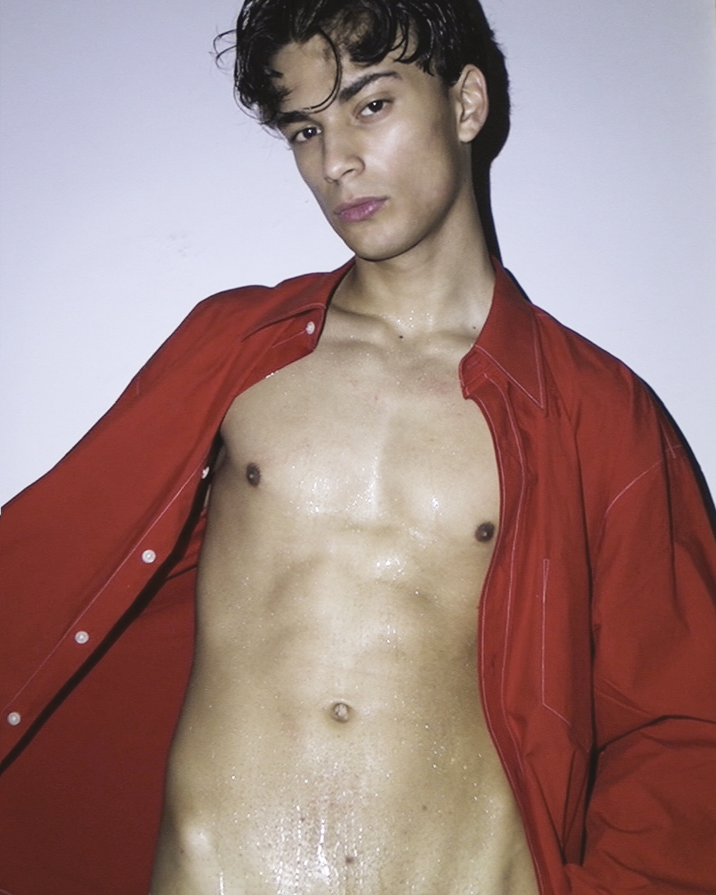 Model Rodrigo Martinho of Face Models photographed by Ron Wan in Lisbon, Portugal.