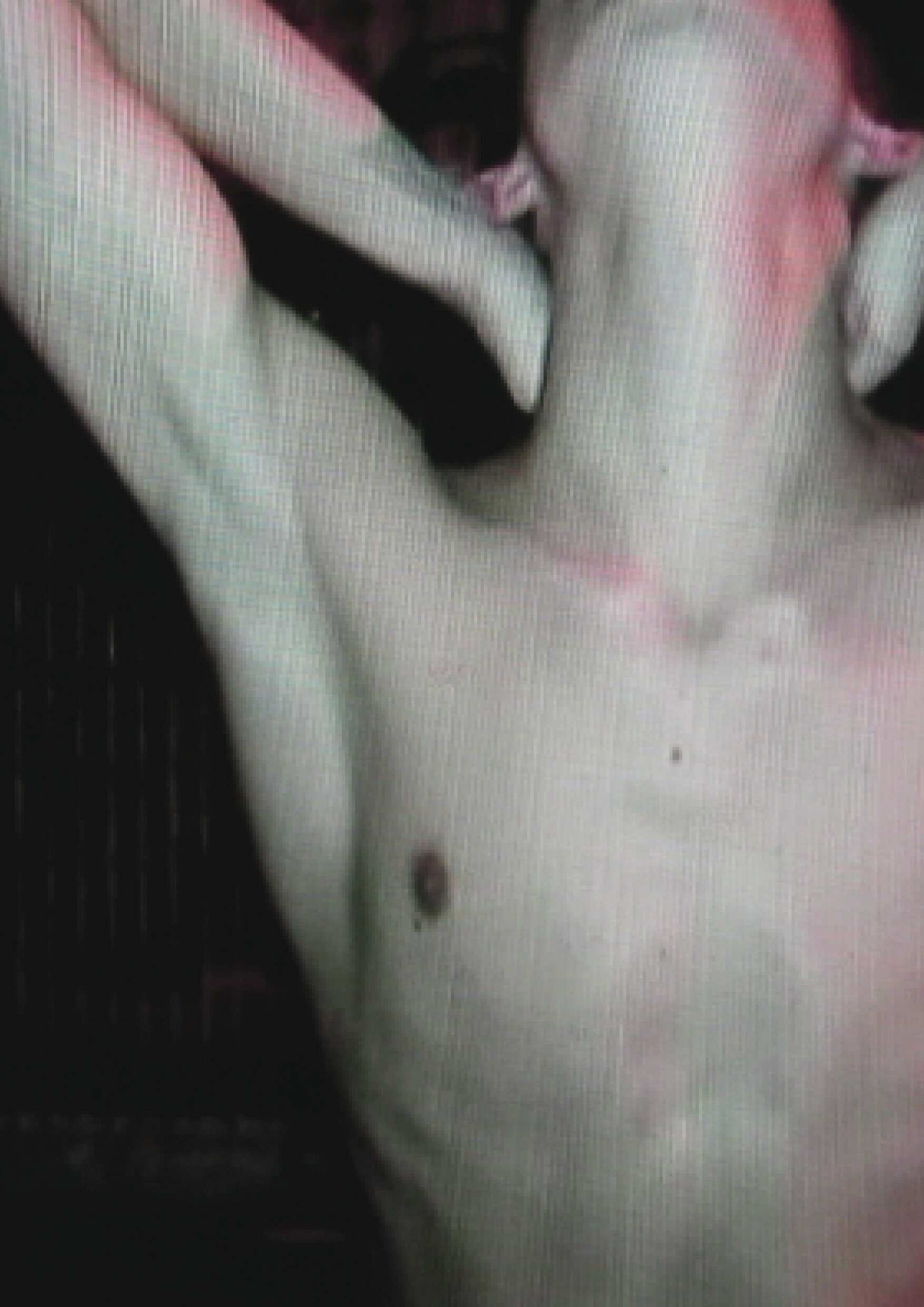 Ron Wan: Top Notes (Ilya Cherkashin) Hardware by Ron Wan featuring Model Ilya Cherkashin in Amazingreen by Comme des Garçons