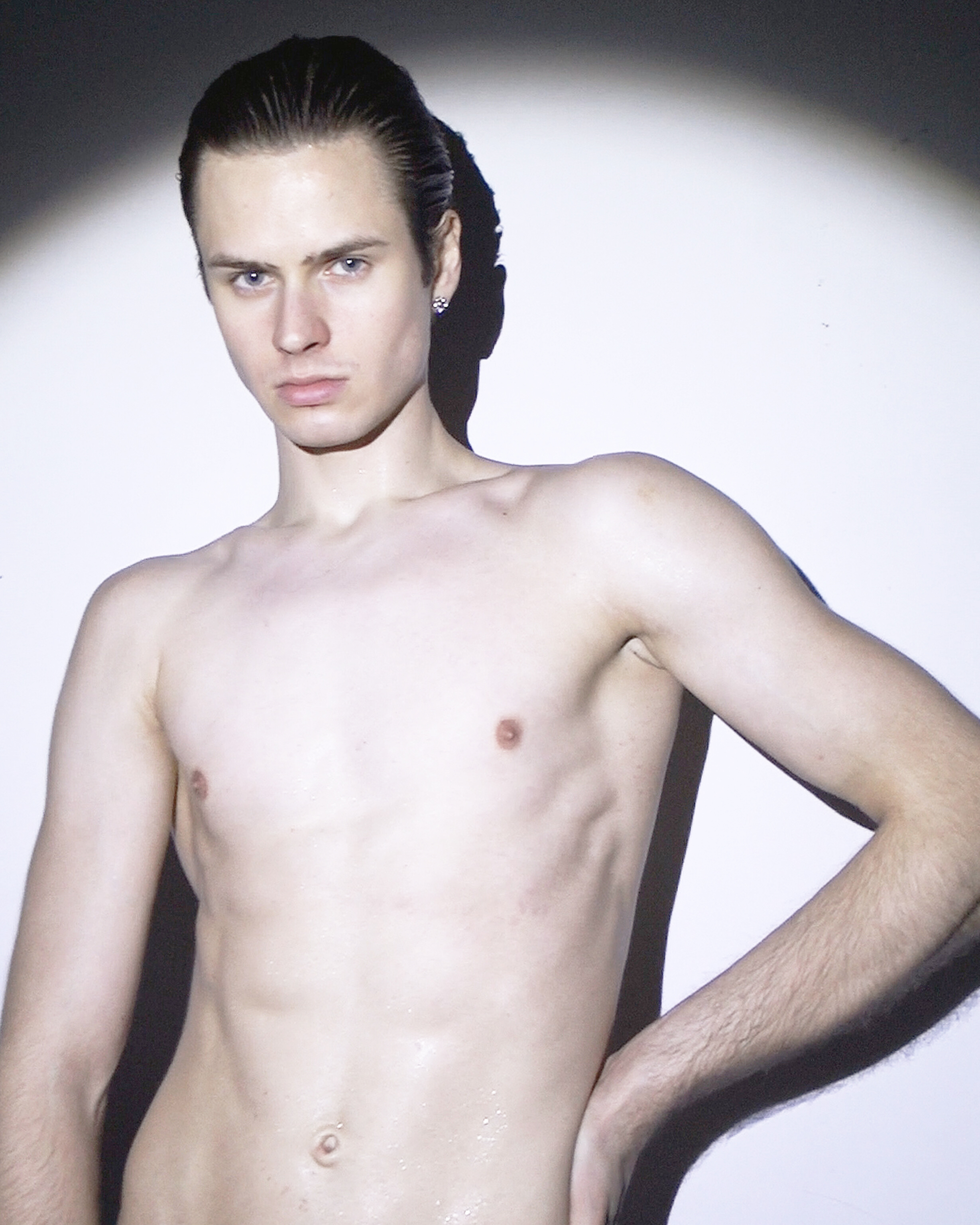 Quenten of Eric Cano Management photographed by Ron Wan in New York.