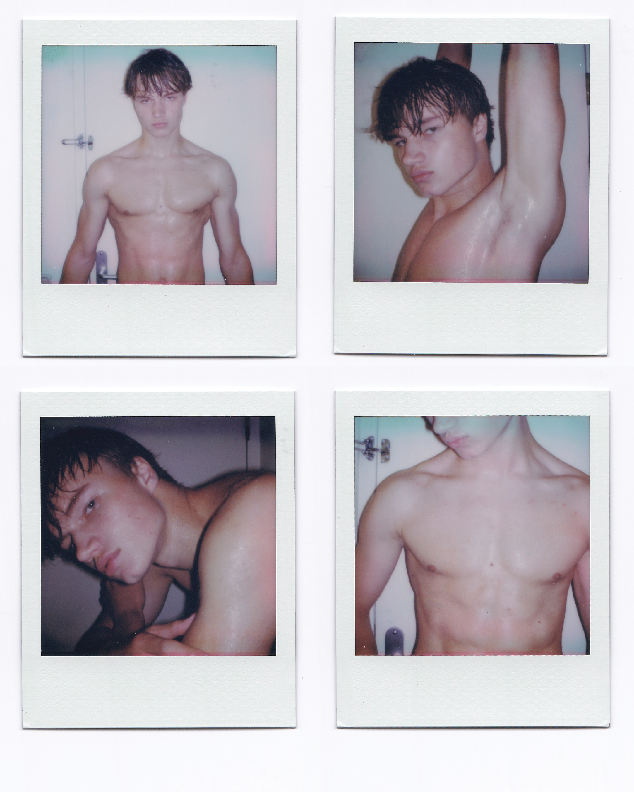 Featuring Model Cai, Vince, Twan Broersma, and Sander. Photographed in Amsterdam by Ron Wan.